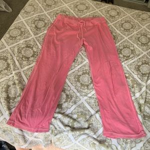 pink boyfriend sweatpants